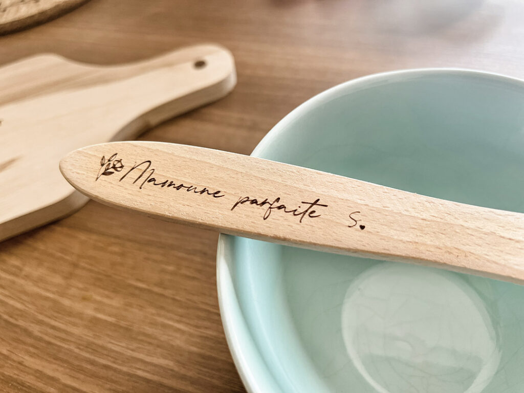 Cuillère Bébé Gravée Avion - 17 Cm, Personnalisable Au Prénom, Pour Repas Ludiques - 11